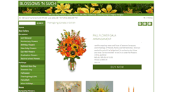 Desktop Screenshot of blossomsnsuch.net